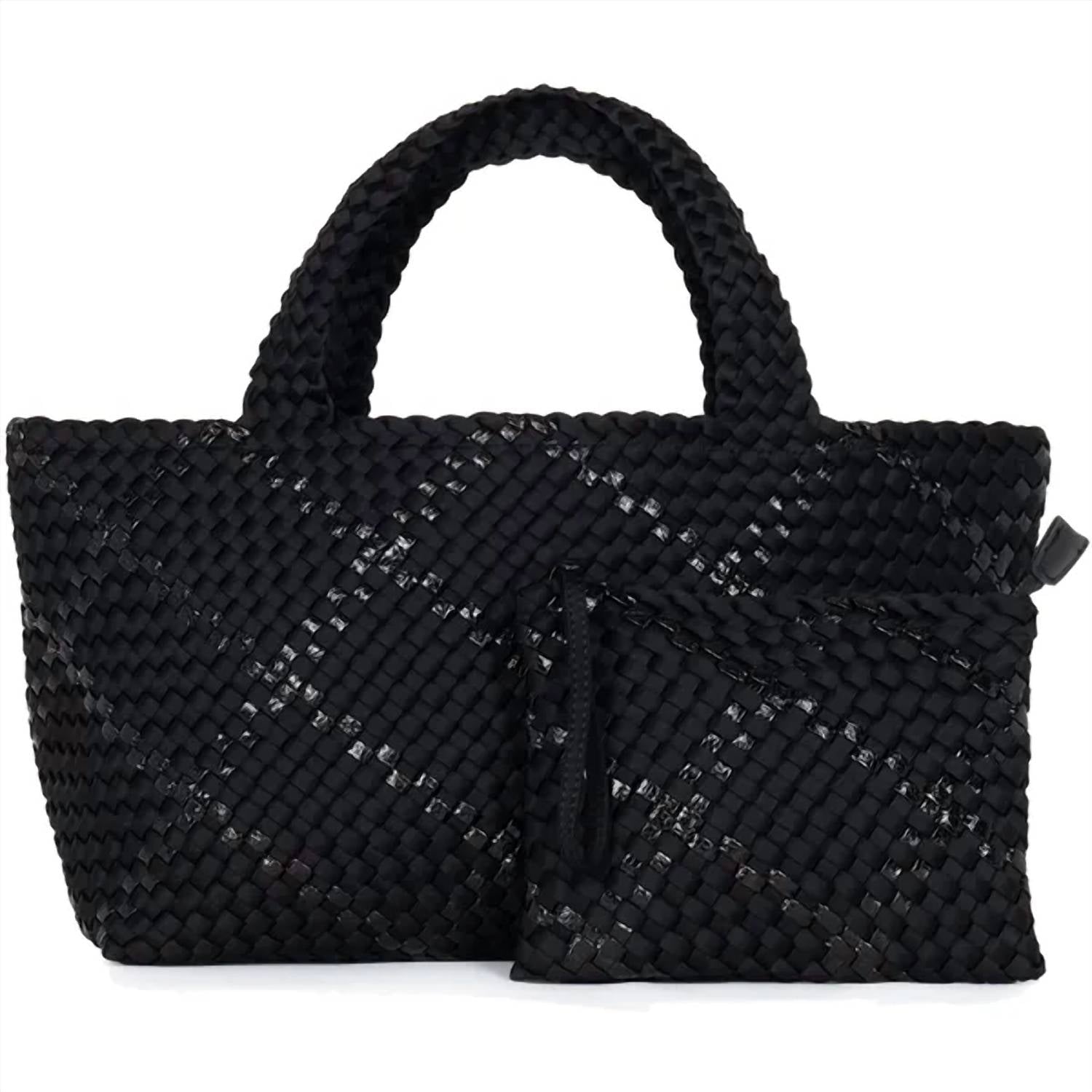Haute Shore - Women's Bobbi Noir Woven Tote Bag