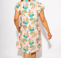 Ivy Jane Still Life Dress in beige - women's dress - alternate view