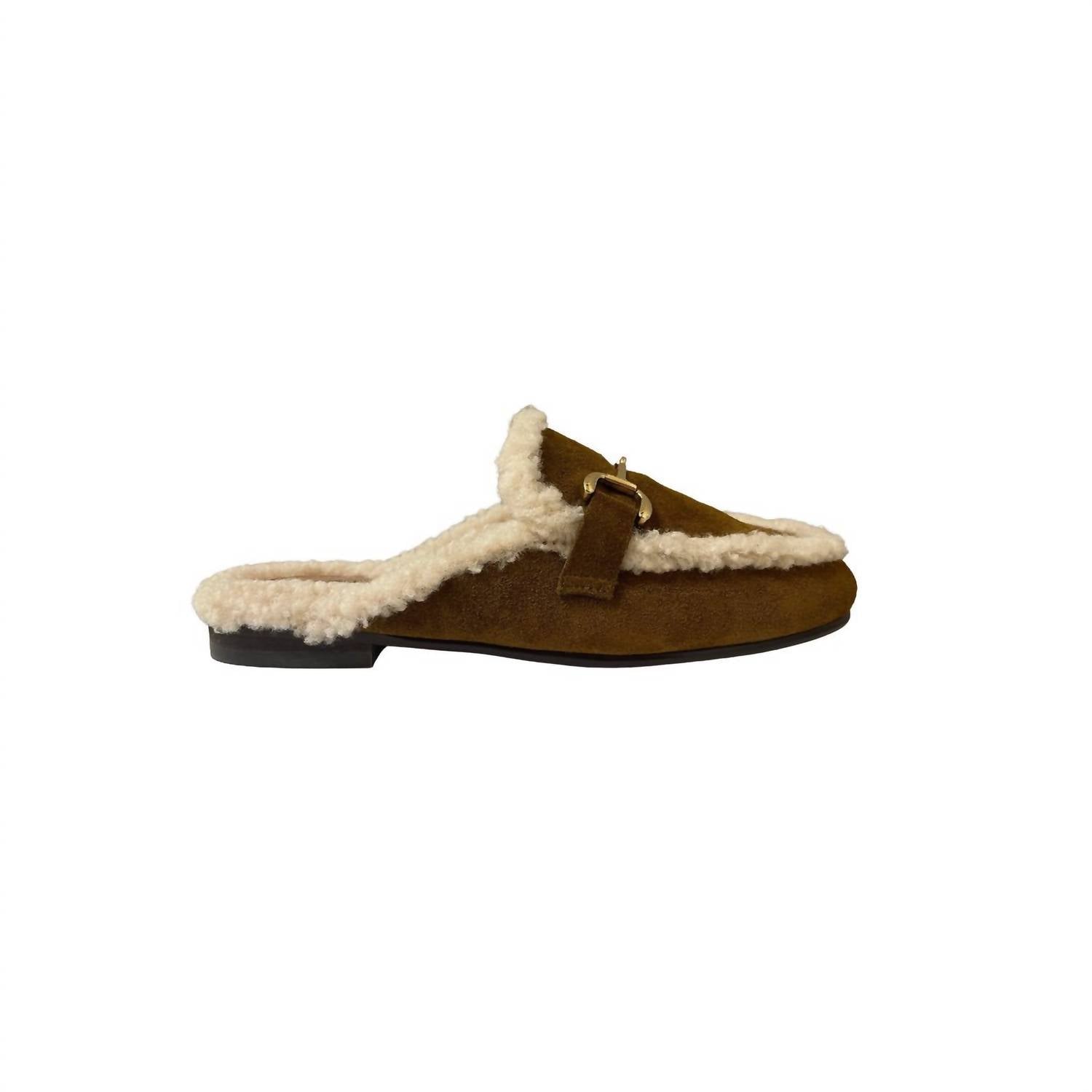 Bibi Lou - Women's Lola Sherpa Mule Loafers