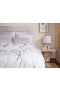 Parachute Brushed Cotton Back Envelope Pillowcase Set in white - item - alternate view