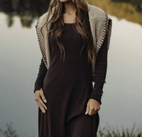 The Normal Brand - Normal Rib Long Sleeve Midi Dress