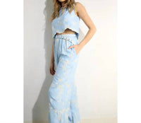 Mulla - Embroidered Crop Top
