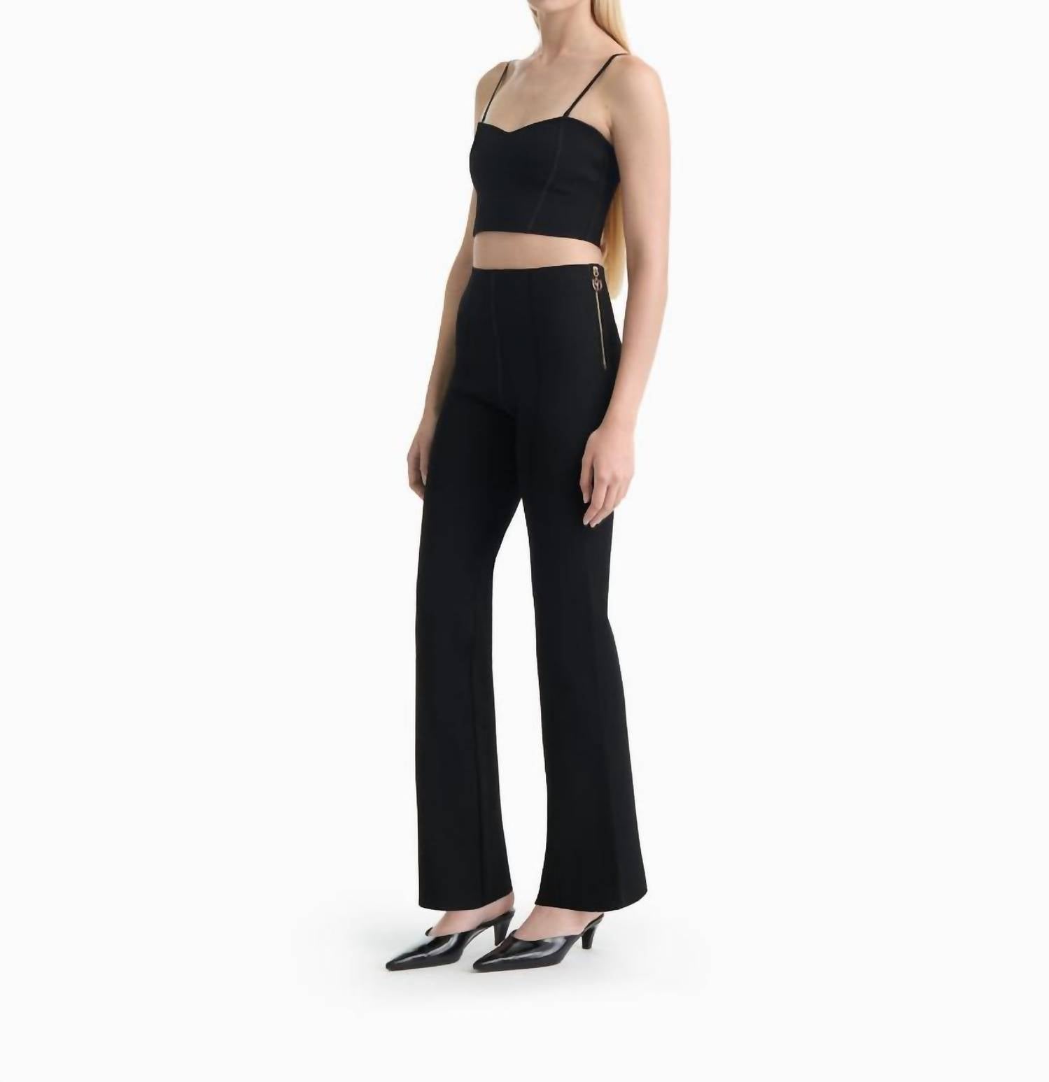 Dodiee - Cigarette High Waisted Pants