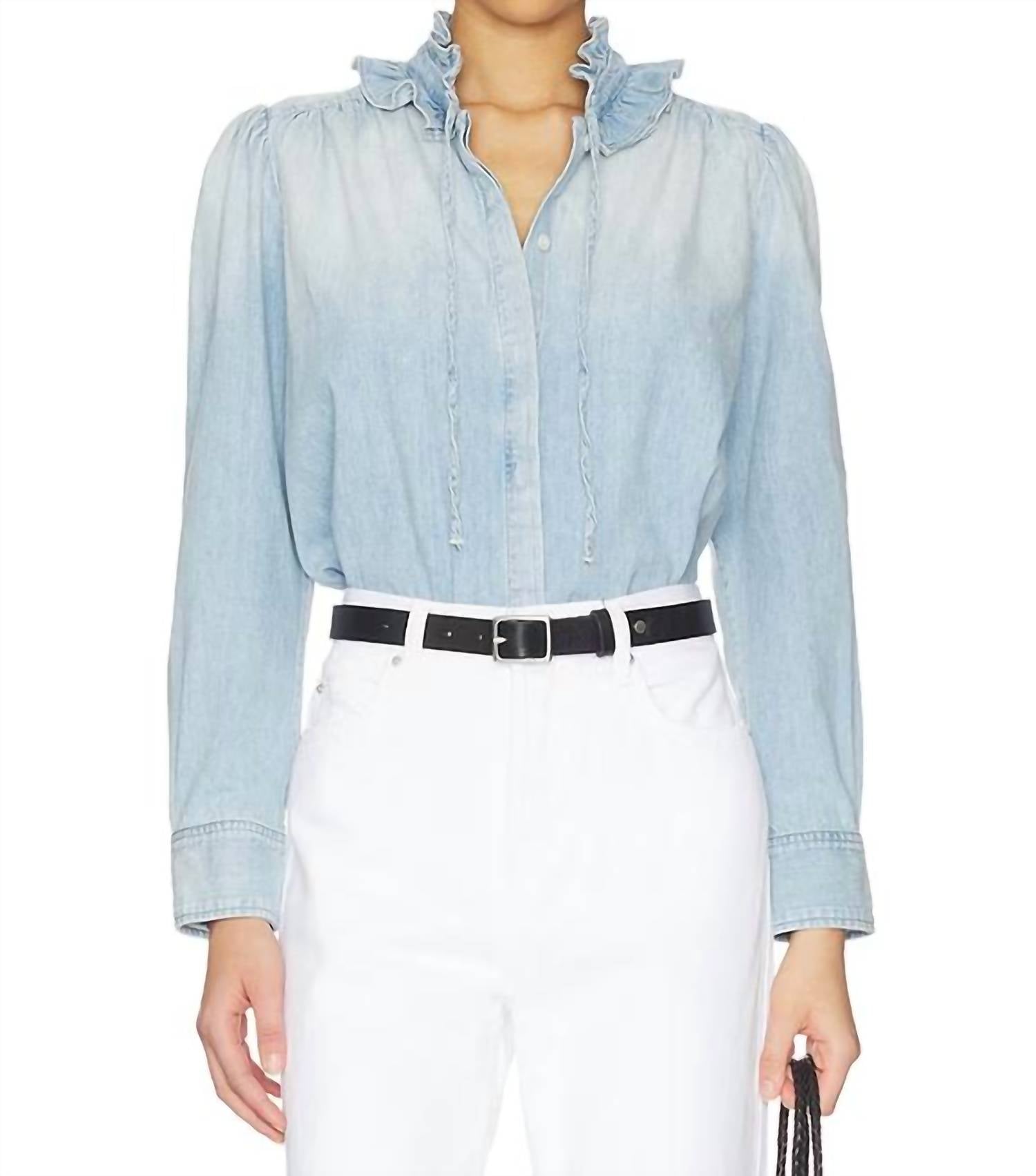 Citizens Of Humanity - Calista Frill Collar Shirt
