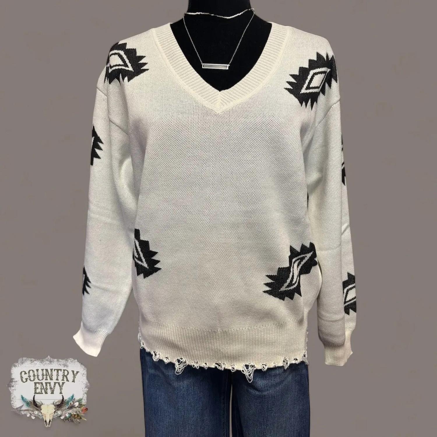 Rowdy Crowd - Silverton Aztec Sweater