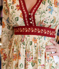 Bila77 - Moonbeam Long Sleeve Maxi Dress