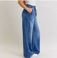 Judy Blue - Featherlight Flow High Waist Palazzo Jeans