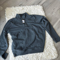 UNDER ARMOUR Armour Fleece Quarter Zip Pullover Sweater in blue - men's sweater - detail view