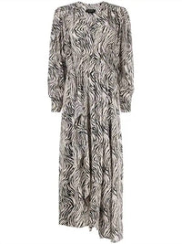 Isabel Marant - Zebra Print Midi Dress