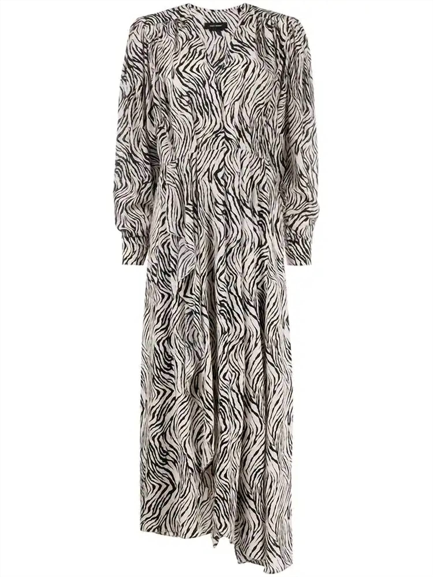 Isabel Marant - Zebra Print Midi Dress