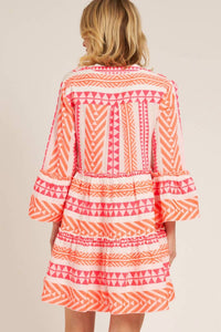 En Creme - Bring On The Sun Embroidered Dress