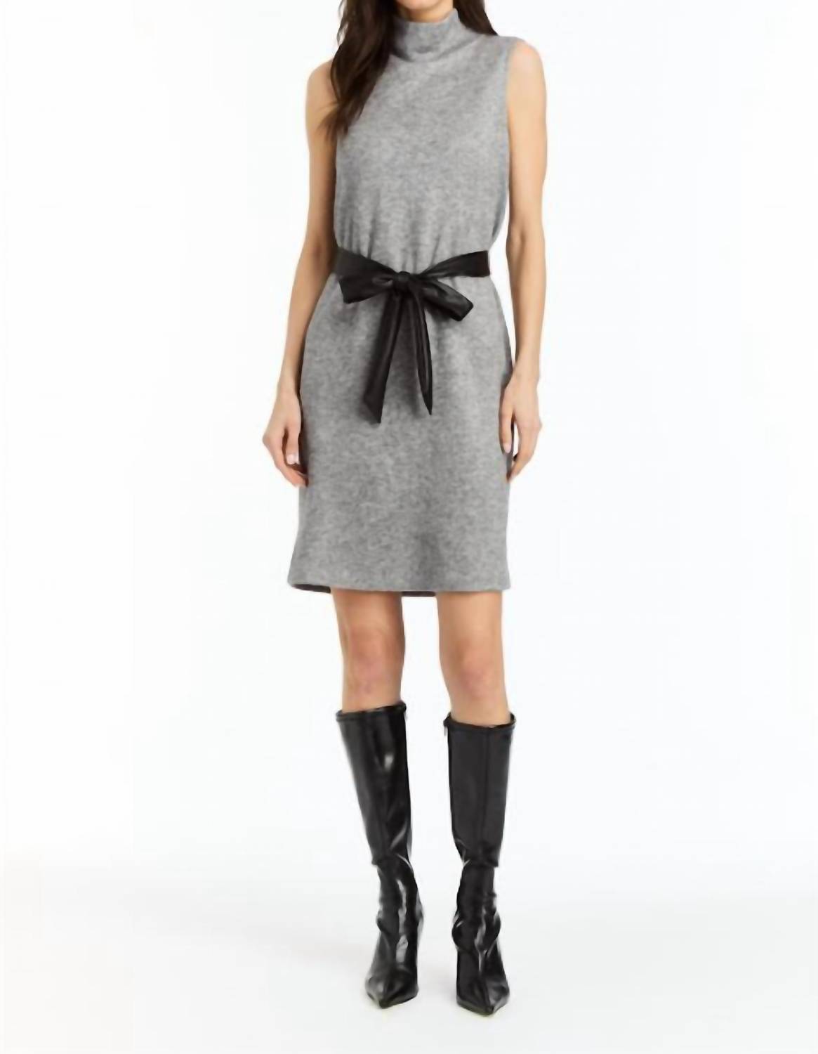DREW Cosette Dress in heather grey - women's dress