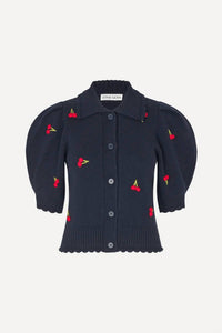 Stine Goya - Bobble Knit Polo Cardigan