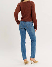 Idem Ditto - Slightly Souchy Textured Button-down Cardigan