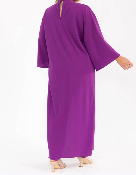 Karen T Design - Bell Sleeve Tunic Top With Pants Set