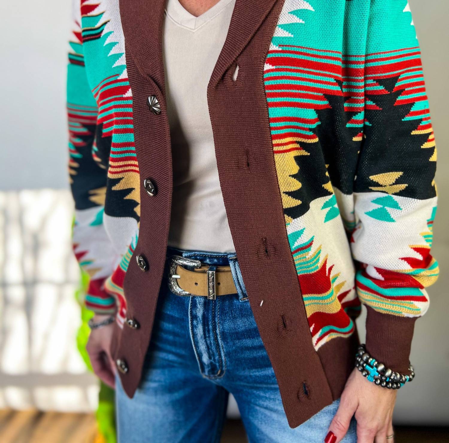 Sterling Kreek Southern Roots Sweater in multi - women's sweater - view 6