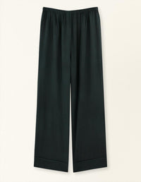 Mirth Baden Silk Pants in black - women's pants - detail view