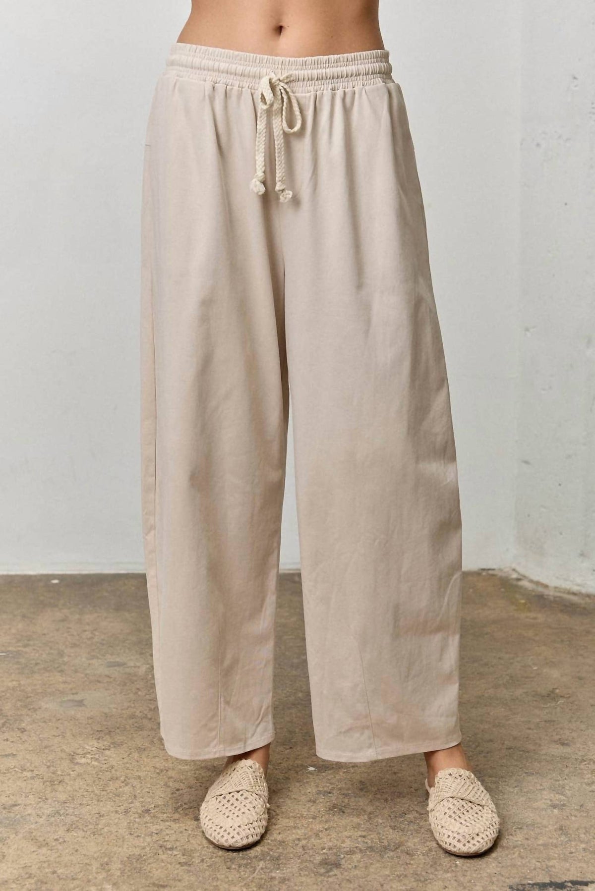 Polagram - Knit Drawstring Pants