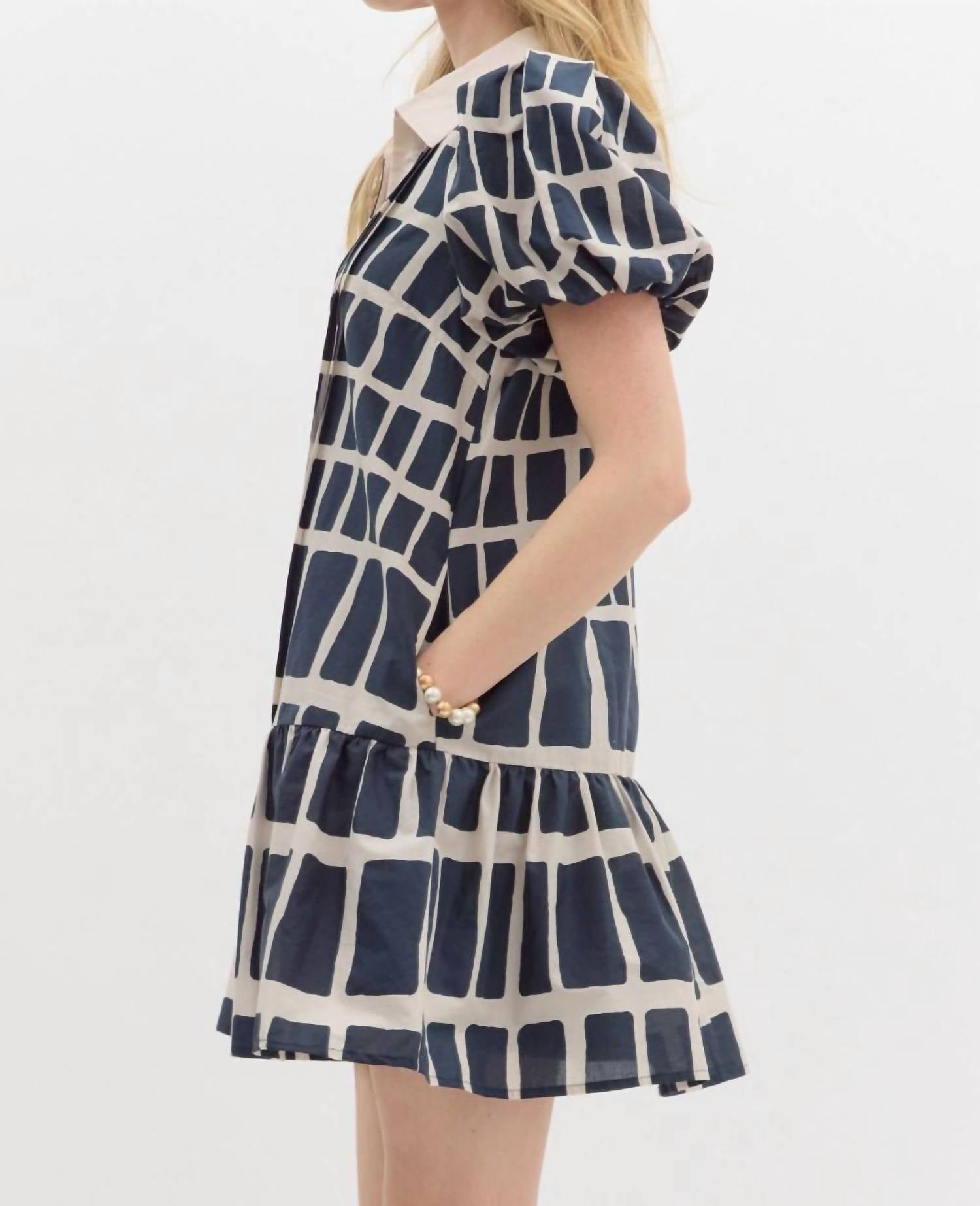 Entro - The Lilly Abstract Dress
