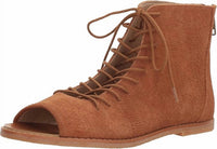 Kelsi Dagger - Women's Hendrix Gladiator Sandalized Leather Lace Up Boots