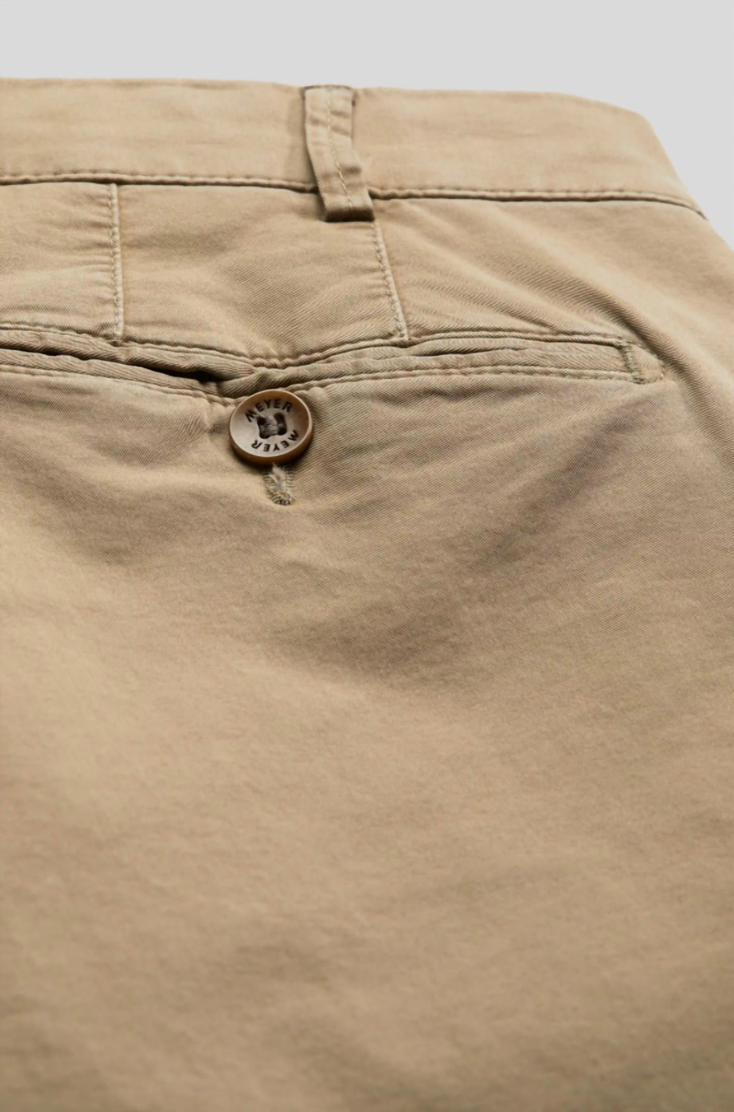 Meyer - Meyer Bonn 9-3004 Stone Cotton Chino