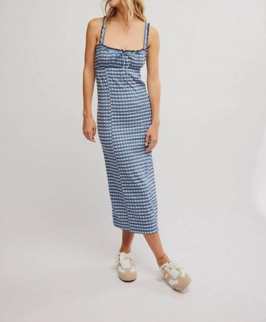 Free People - Lucinda Plaid Midi Dress