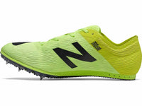 New Balance Men's Md500v7 Spikes in sulphur yellow black - men's shoe - detail view