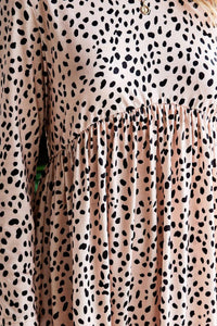 Shiying Fashion - Leopard Babydoll Dress