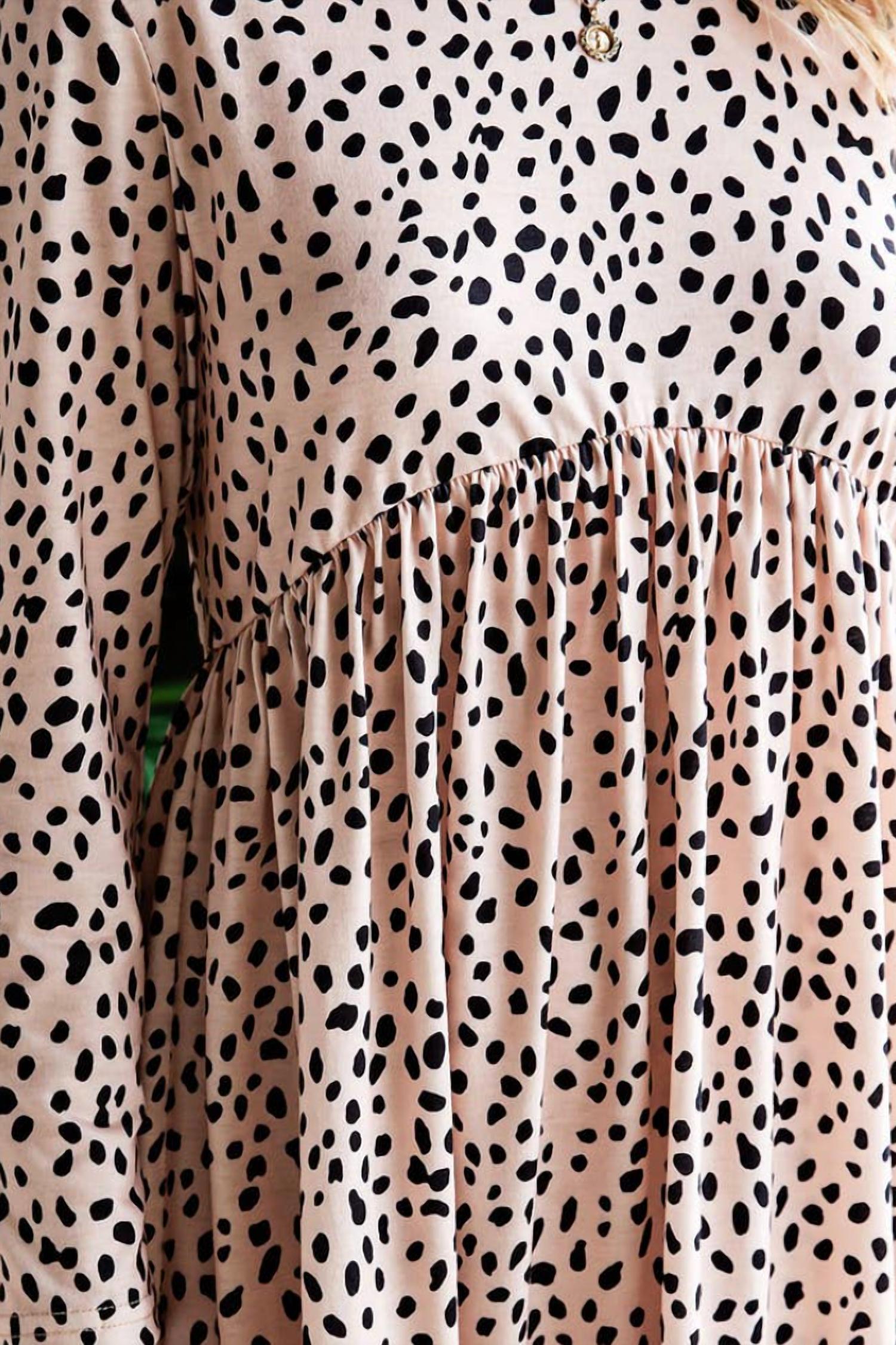 Shiying Fashion - Leopard Babydoll Dress