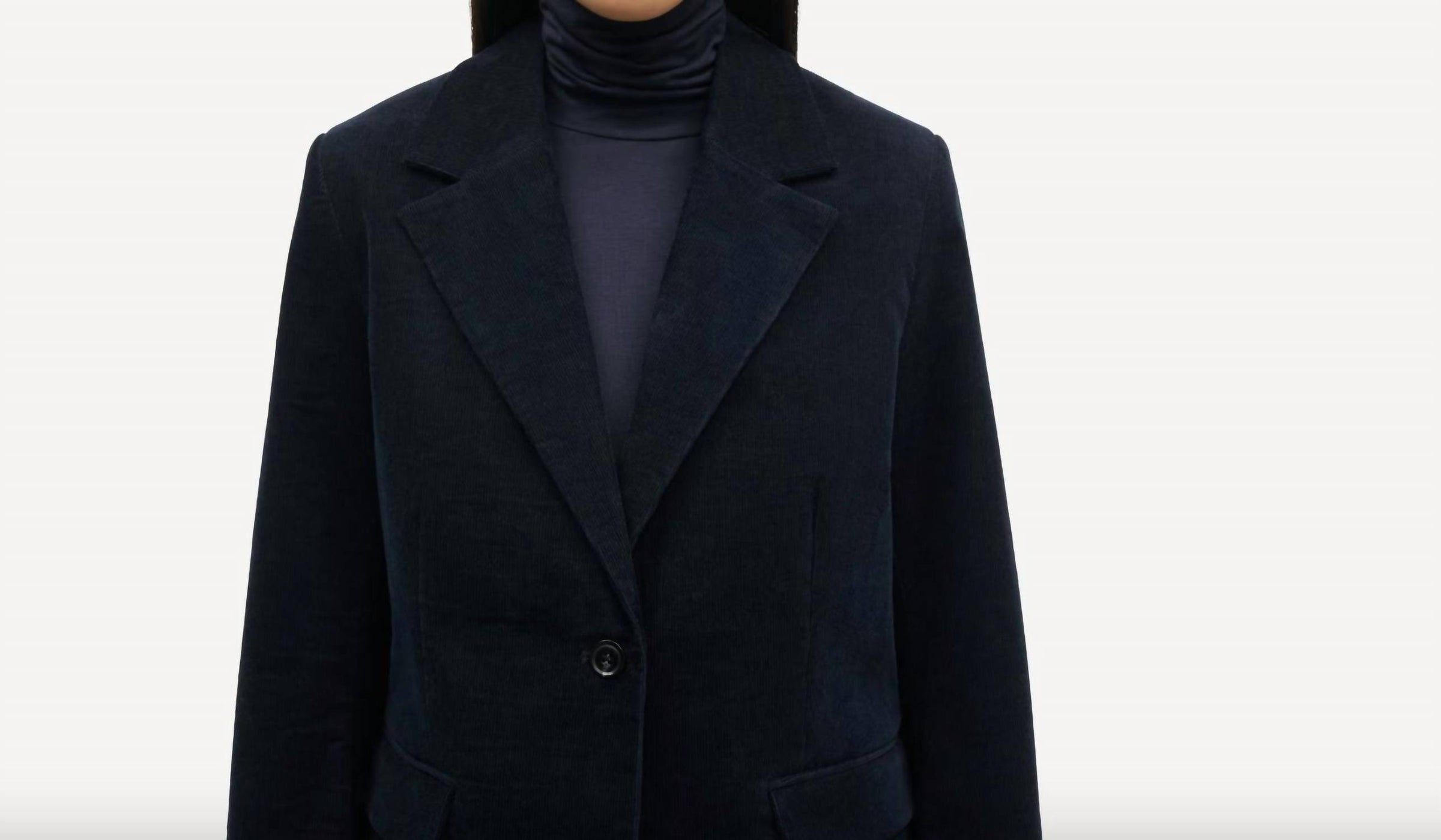 SAMSOE Saramony Corduroy Blazer in salute - women's jacket - view 5