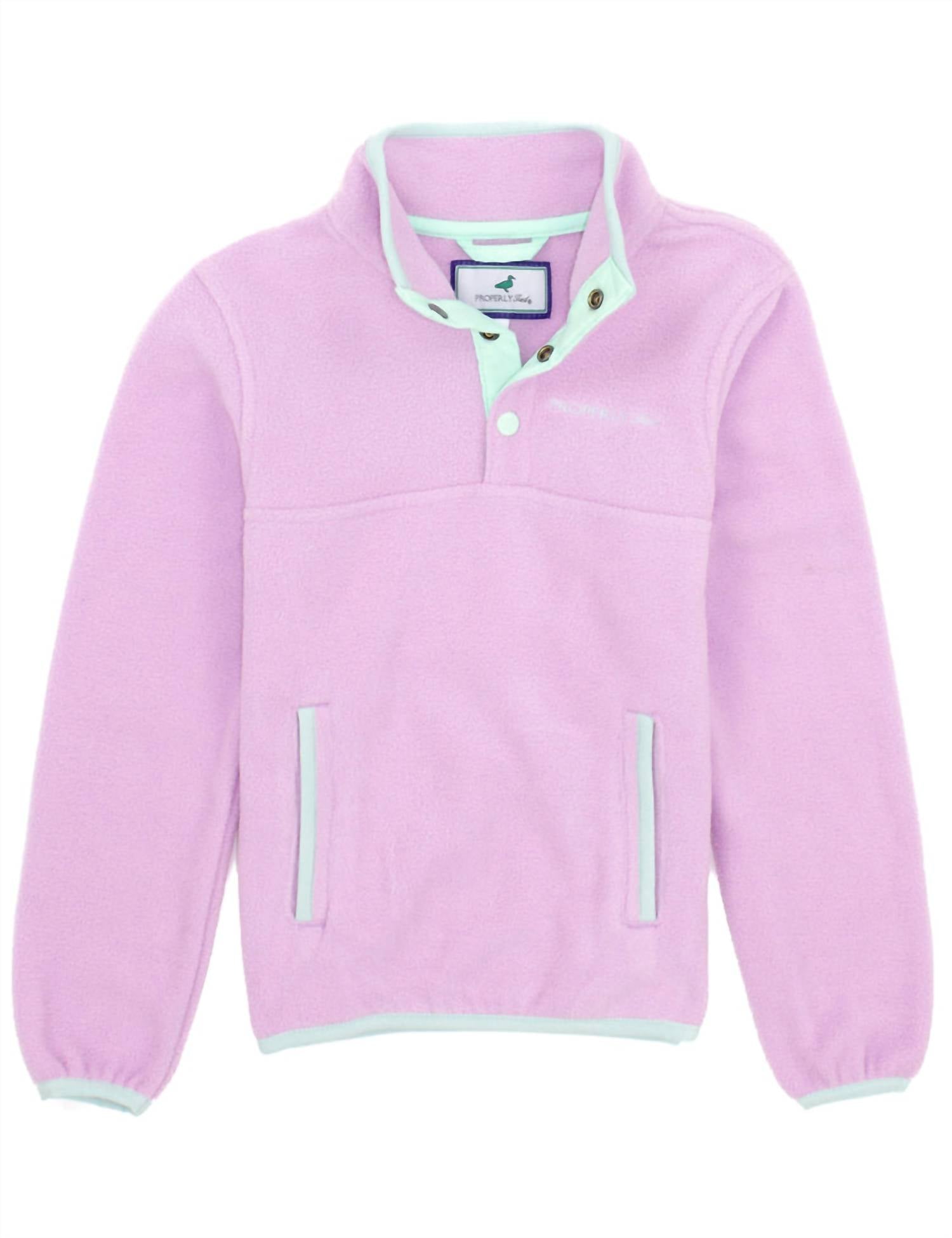 Properly Tied - Girl's Luna Pullover Jacket