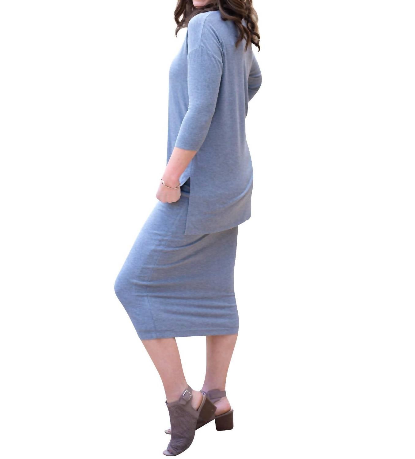 Ribbed Skirt