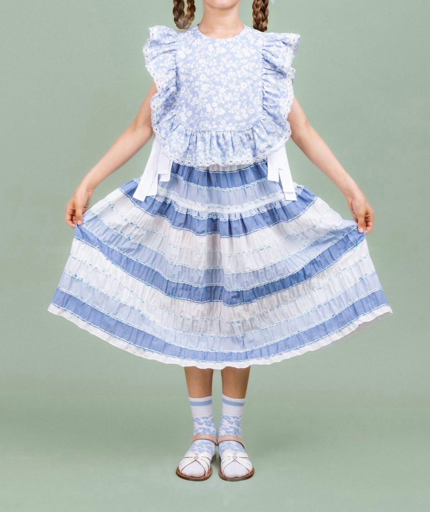 Paade Mode - Girl's Skyline Long Skirt