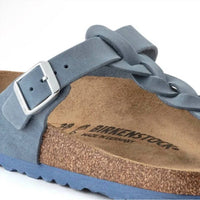 Birkenstock - Women's Gizeh Oiled Leather Braided Sandals