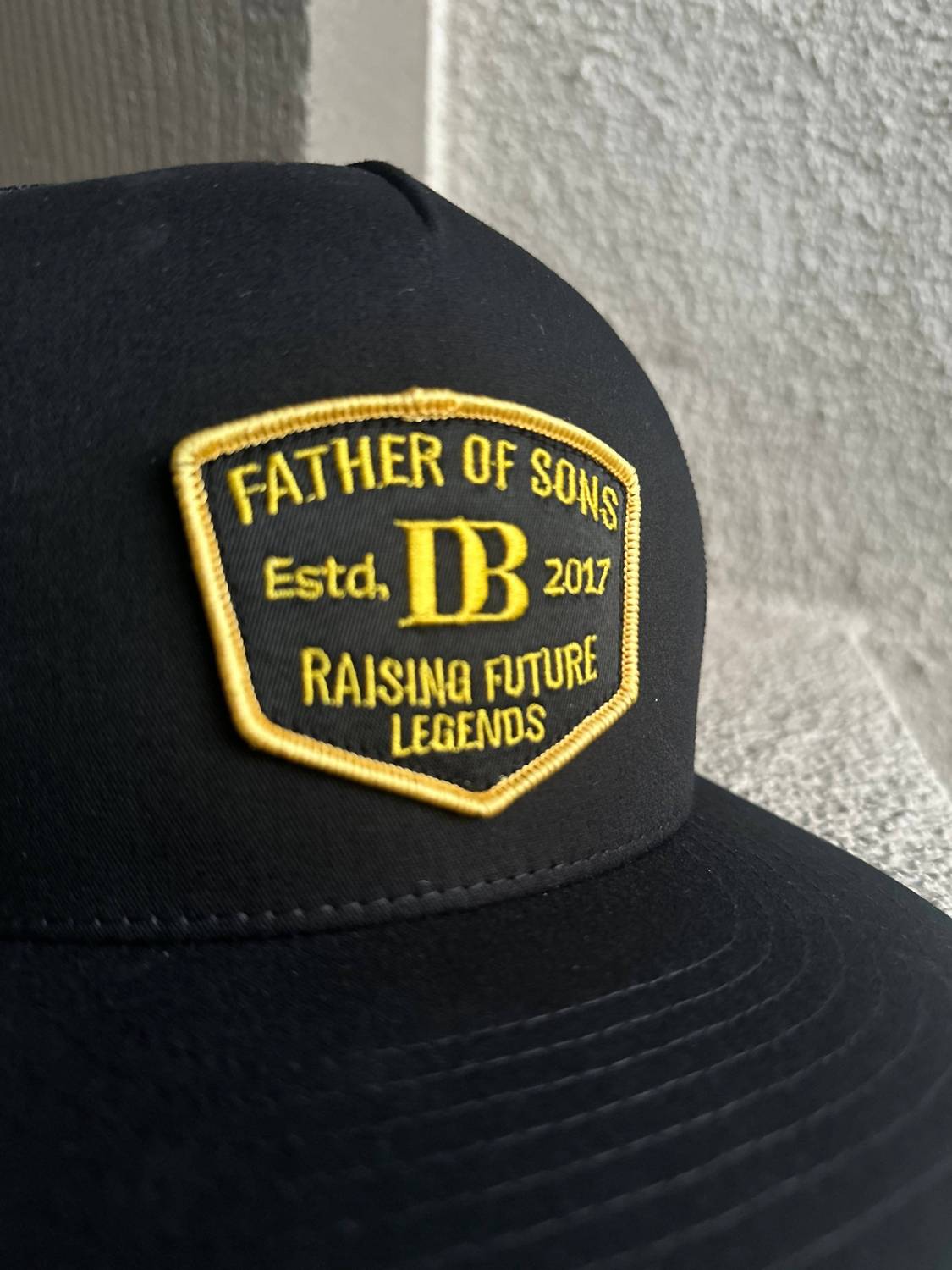 Dadbod Apparel - Men's Premium Active Father Of Sons Patch Hat