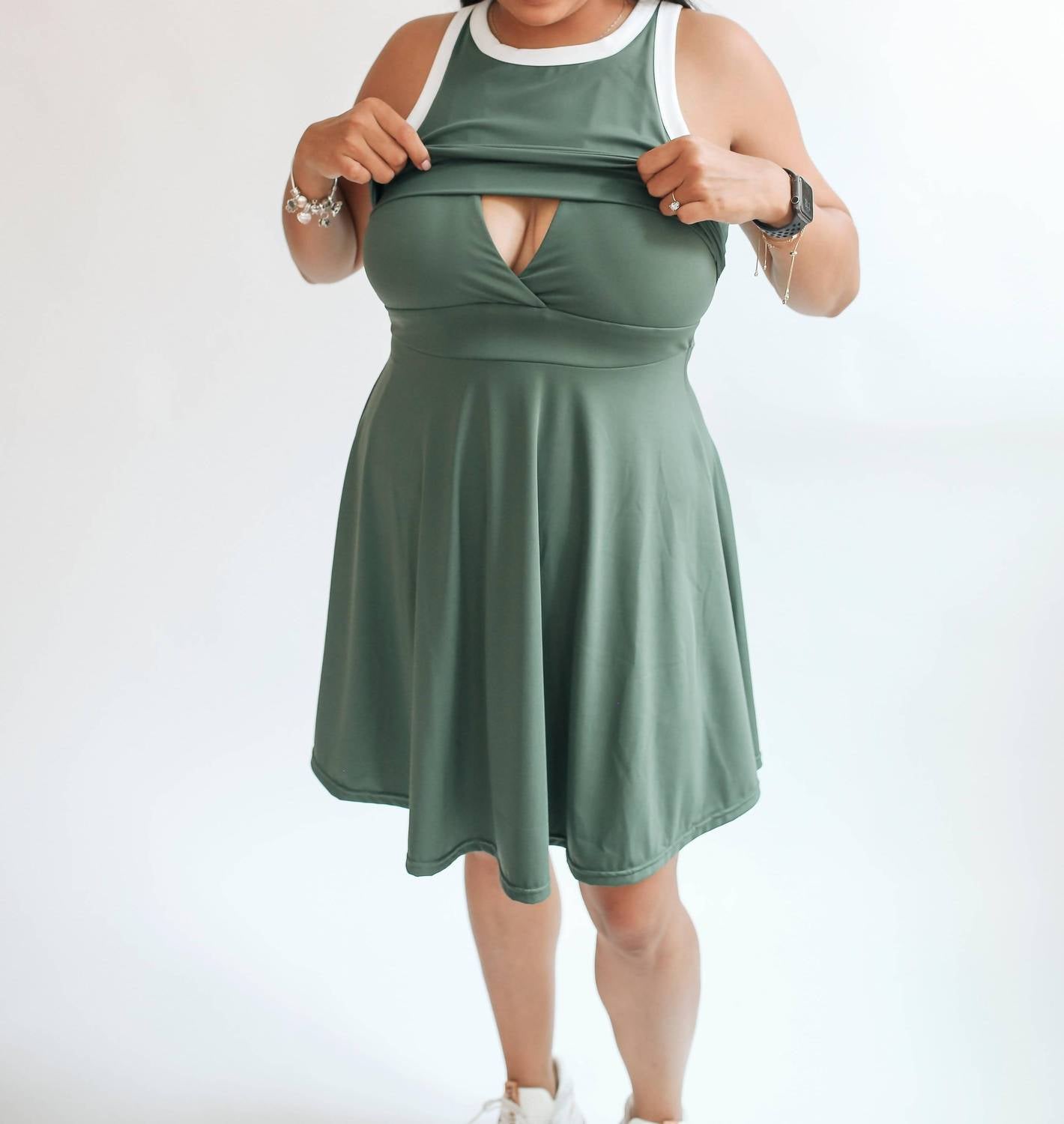 Movemama - Breastfeeding & Bump Friendly Tennis Dress
