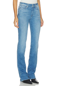 Paige Manhattan Bootcut Pants in vino vibes - women's jeans - alternate view