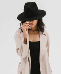Gigi Pip - Wes Tall Fedora Hat