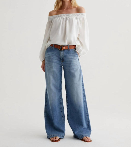 Ag Jeans - Low Slung Palazzo Jeans