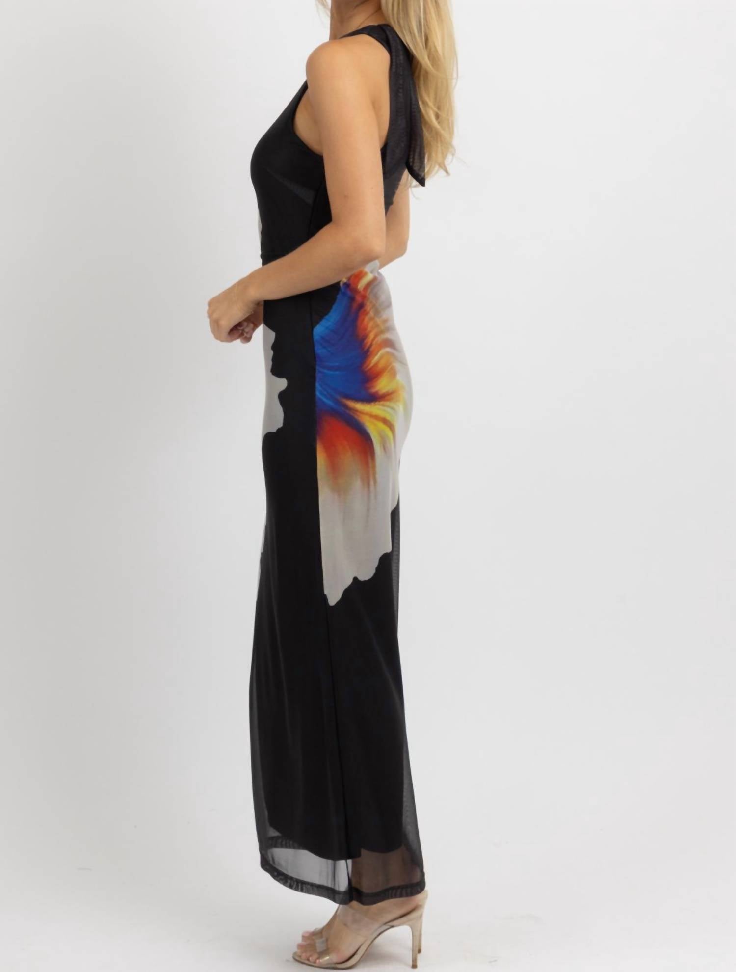One & Only - JACINTA MESH MAXI DRESS