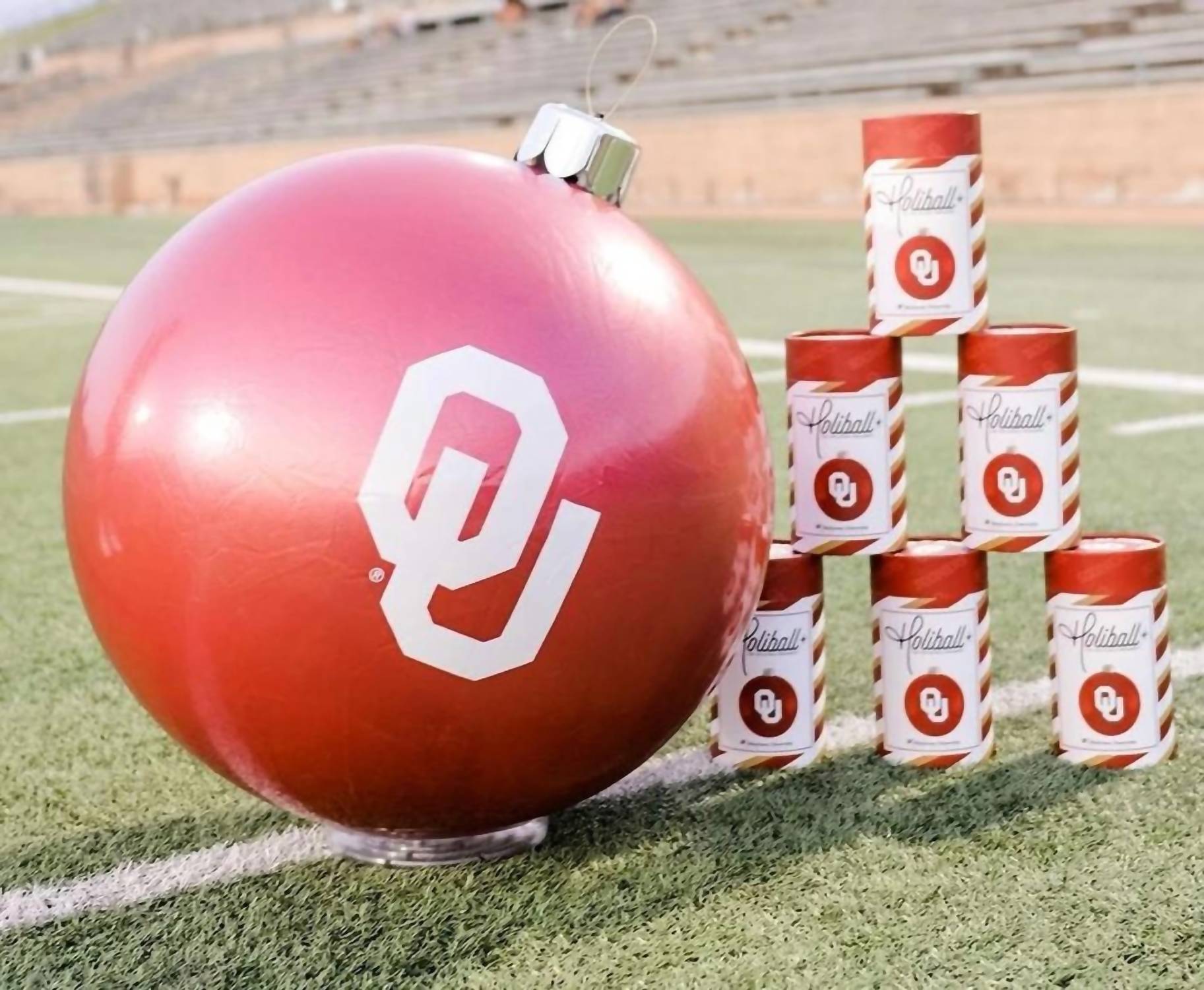 Holiball - Oklahoma University Inflatable Ornament