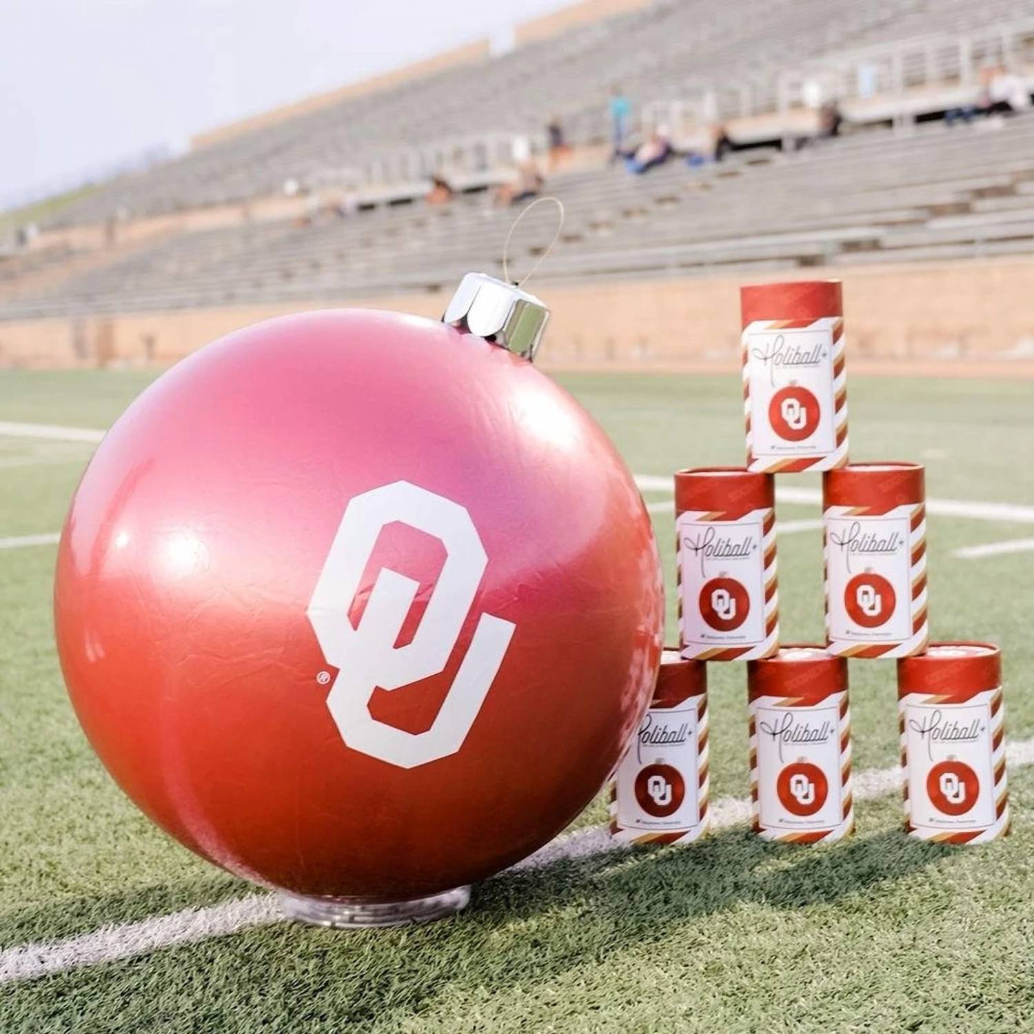 Holiball - Oklahoma University Inflatable Ornament
