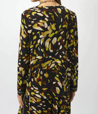 Joseph Ribkoff - Recycled Soft Twill Animal Print Straight Top
