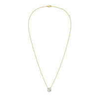 Diana M Jewels - Women's Round East West Diamond Pendant (15.00 Cts)