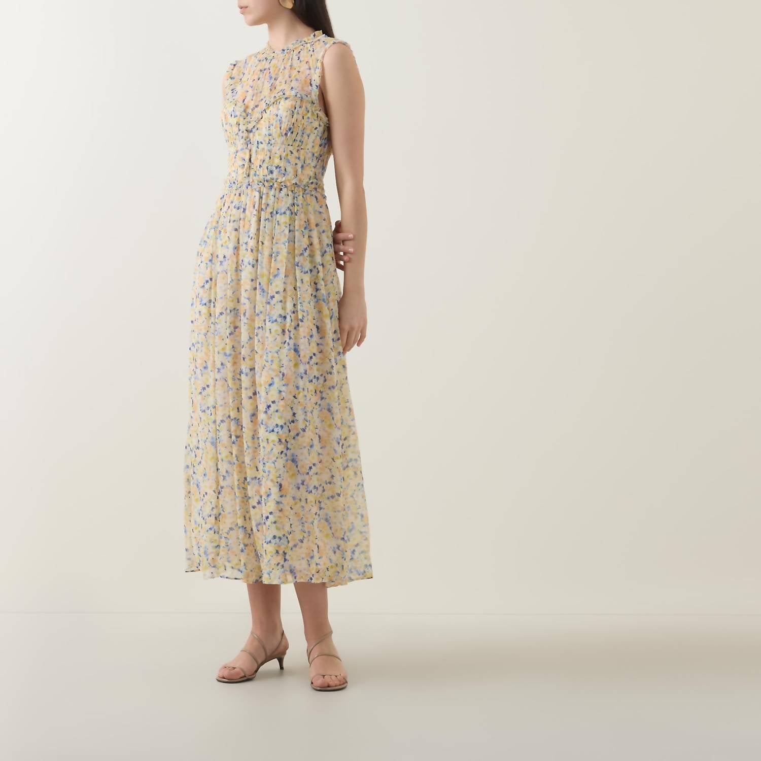 Ulla Johnson - Kasia Floral Ruffle Dress