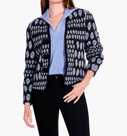 Quilted Eclipse Knit Jacket