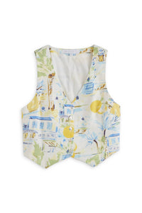 Sugarlips - Kayri Button Up Cropped Vest