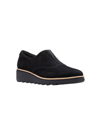 Clarks Women's Sharon Sail Shoes in black - women's flats
