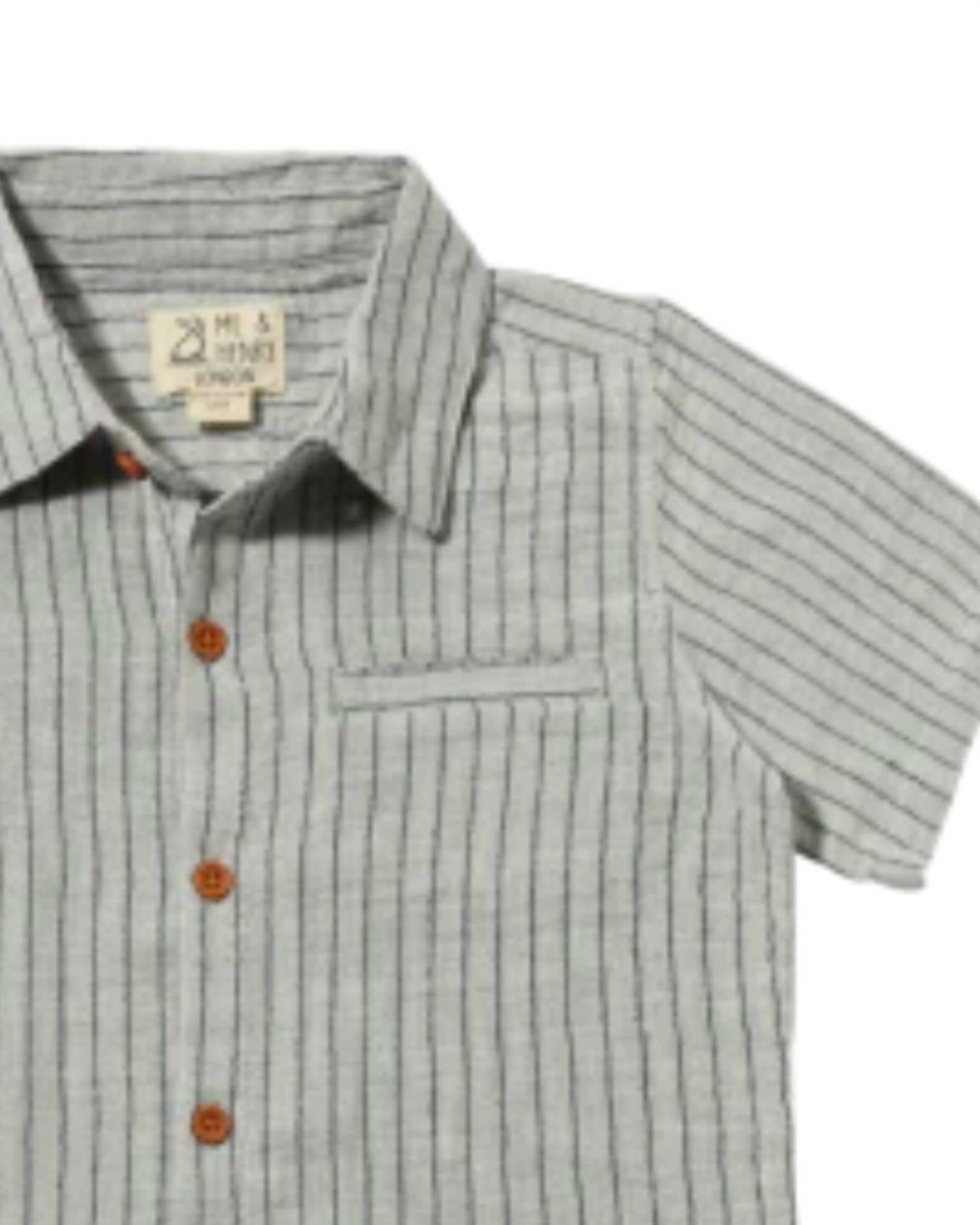 Me & Henry - Boy's Newport Woven Gauze Shirt