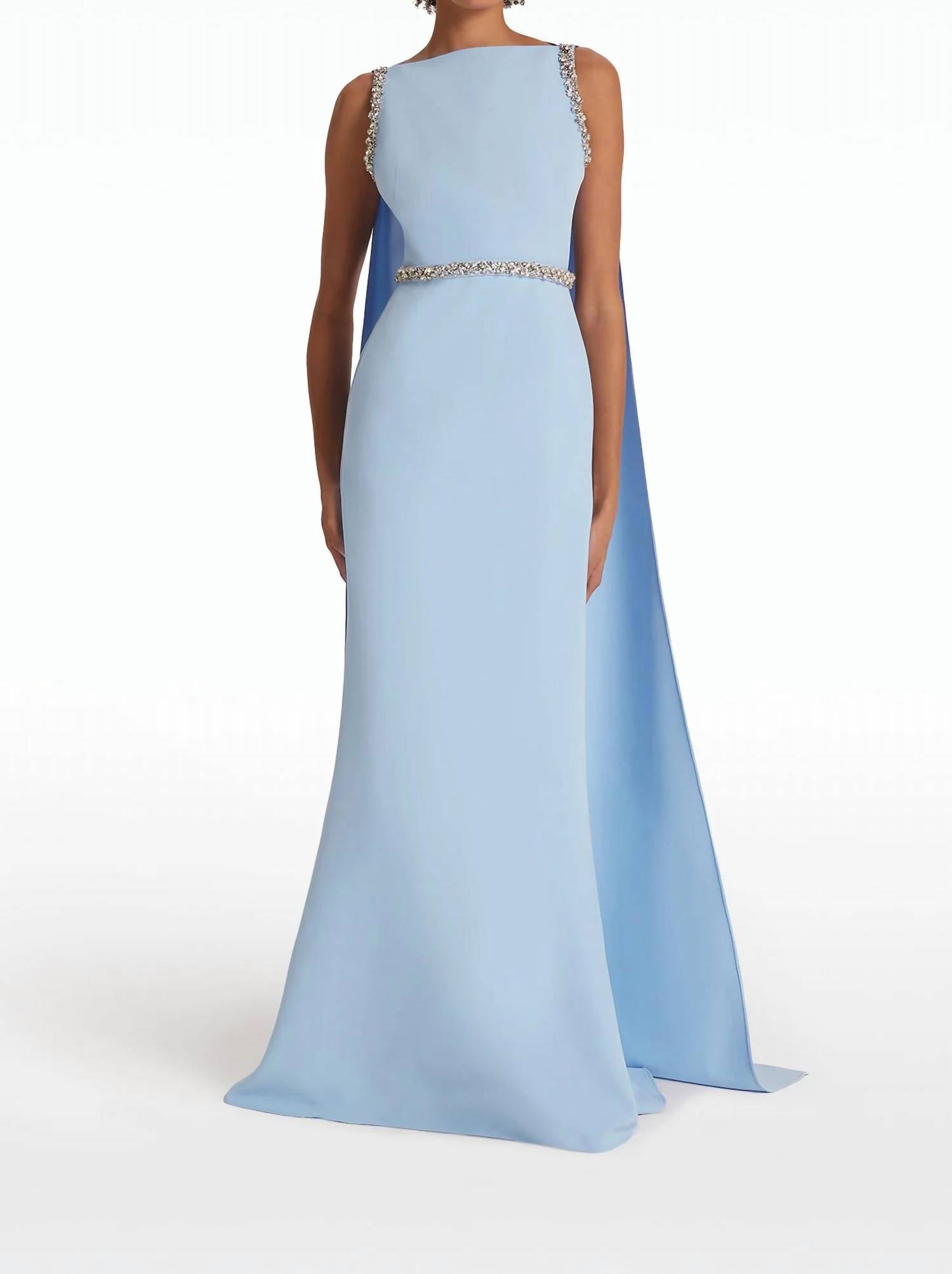 Safiyaa - Ginevra Cape Gown